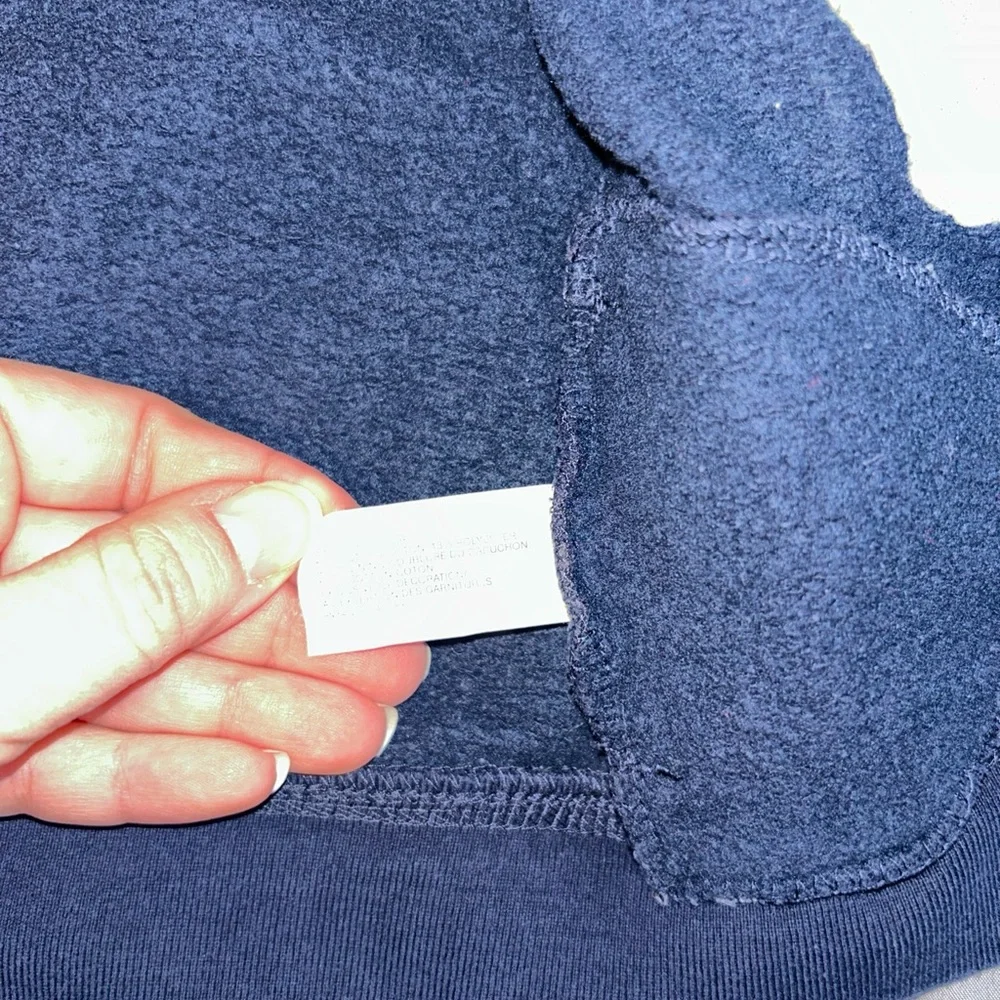 GAP Kids Hoodie in Navy and‎ Yellow 3-6 months